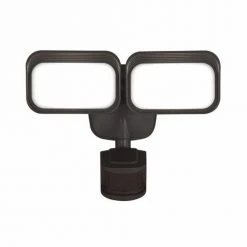 Coupon 🔥 Patriot Lighting® Dualux Bronze LED Dual Head Motion Sensor Outdoor Security Flood Light 🔥 -Patriot Lighting Sales 3569428 Alt1