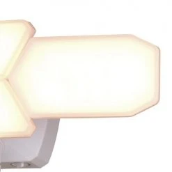 Best Pirce 🧨 Patriot Lighting® Dualux White LED 4-Head Motion Sensor Outdoor Security Flood Light ⌛ -Patriot Lighting Sales 3569446 Alt6