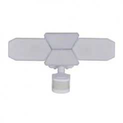 Best Pirce 🧨 Patriot Lighting® Dualux White LED 4-Head Motion Sensor Outdoor Security Flood Light ⌛