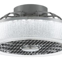 Outlet 🔔 Patriot Lighting™ Swank 16" Gray Indoor Integrated LED Fandelier ✨ -Patriot Lighting Sales 37591MNDC LS