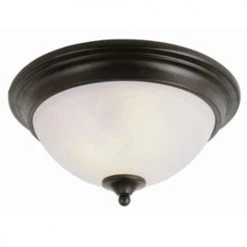 Flash Sale ❤️ Patriot Lighting® Arabella Oil-Rubbed Bronze 2-Light Flush Mount Ceiling Light ✔️