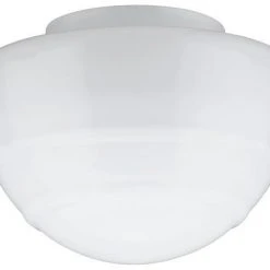 Best Sale 🔥 Patriot Lighting® White Mushroom Replacement Glass With 4" Fitter 🔔