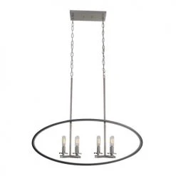 Best reviews of 🥰 Patriot Lighting Elegant Home Patriot Lighting® Elegant Home Della Black And Brushed Nickel 8 Light Island Light 🧨 -Patriot Lighting Sales 82264 2