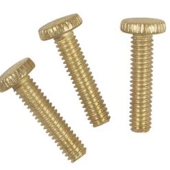 Deals 👍 Patriot Lighting Brass-Plated Knurled Head Screws (3-Pack) 🤩