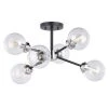 Cheap 🧨 Patriot Lighting® Orbit Oil Rubbed Bronze 6 Light Semi-Flush Mount Ceiling Light 👍 -Patriot Lighting Sales C0132