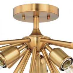 Buy 🤩 Patriot Lighting® Estelle Nautral Brass 3 Light Semi-Flush Mount Ceiling Light 🥰 8 Buy 🤩 Patriot Lighting® Estelle Nautral Brass 3 Light Semi-Flush Mount Ceiling Light 🥰 -Patriot Lighting Sales C0164 1