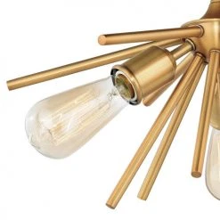Buy 🤩 Patriot Lighting® Estelle Nautral Brass 3 Light Semi-Flush Mount Ceiling Light 🥰 10 Buy 🤩 Patriot Lighting® Estelle Nautral Brass 3 Light Semi-Flush Mount Ceiling Light 🥰 -Patriot Lighting Sales C0164 3