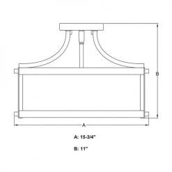 New ⌛ Patriot Lighting® Holbrook Noble Bronze Semi-Flush Mount Ceiling Light 🤩 11 New ⌛ Patriot Lighting® Holbrook Noble Bronze Semi-Flush Mount Ceiling Light 🤩 -Patriot Lighting Sales C0175 DWG