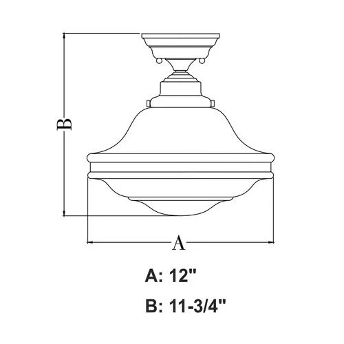 Top 10 🔔 Patriot Lighting® Huntley Oil Rubbed Bronze Semi-Flush Mount Ceiling Light ✨ 8 Top 10 🔔 Patriot Lighting® Huntley Oil Rubbed Bronze Semi-Flush Mount Ceiling Light ✨ - Image 6