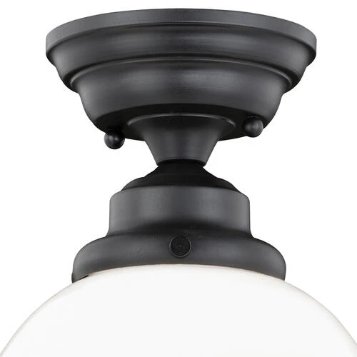 Cheap 💯 Patriot Lighting® Huntley Oil Rubbed Bronze Semi-Flush Mount Ceiling Light ❤️ 4 Cheap 💯 Patriot Lighting® Huntley Oil Rubbed Bronze Semi-Flush Mount Ceiling Light ❤️ - Image 2