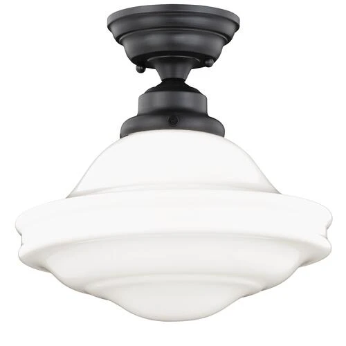 Cheap 💯 Patriot Lighting® Huntley Oil Rubbed Bronze Semi-Flush Mount Ceiling Light ❤️ 3 Cheap 💯 Patriot Lighting® Huntley Oil Rubbed Bronze Semi-Flush Mount Ceiling Light ❤️