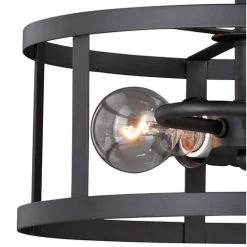 Best Pirce 🔔 Patriot Lighting® Akron Oil Rubbed Bronze Semi-Flush Mount Ceiling Light 🧨 -Patriot Lighting Sales C0186 3