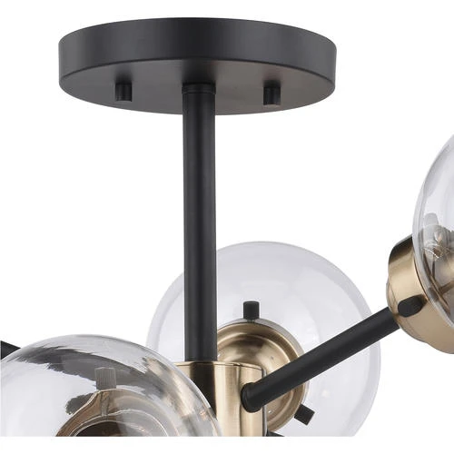 Deals ❤️ Patriot Lighting® Orbit Oil Rubbed Bronze Semi-Flush Mount Ceiling Light 🌟 4 Deals ❤️ Patriot Lighting® Orbit Oil Rubbed Bronze Semi-Flush Mount Ceiling Light 🌟 - Image 2