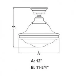 Best Sale ⭐ Patriot Lighting® Huntley Satin Nickel Semi-Flush Mount Ceiling Light ❤️ 13 Best Sale ⭐ Patriot Lighting® Huntley Satin Nickel Semi-Flush Mount Ceiling Light ❤️ -Patriot Lighting Sales C0197 DWG