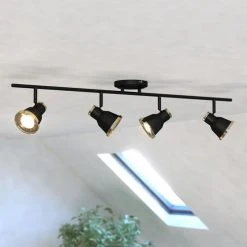 Budget 🎉 Patriot Lighting® Fairhaven Textured Black Flush Mount Ceiling Light 👍 -Patriot Lighting Sales C0208 L2
