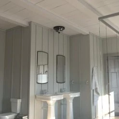 Cheap 🌟 Patriot Lighting® Toledo Matte Black Flush Mount Ceiling Light ✔️ -Patriot Lighting Sales C0232 L1