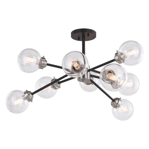 Promo 🛒 Patriot Lighting® Orbit Oil Rubbed Bronze 9 Light Semi-Flush Mount Ceiling Light 😀 3 Promo 🛒 Patriot Lighting® Orbit Oil Rubbed Bronze 9 Light Semi-Flush Mount Ceiling Light 😀