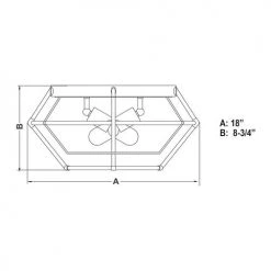 Budget 🥰 Patriot Lighting® Bartlett Oil Rubbed Bronze 3 Light Flush Mount Ceiling Light ✨ -Patriot Lighting Sales C0241 DWG