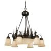 Budget ❤️ Patriot Lighting® Yosemite Burnised Bronze 9 Light Chandelier 😍 -Patriot Lighting Sales CH55506BBZ