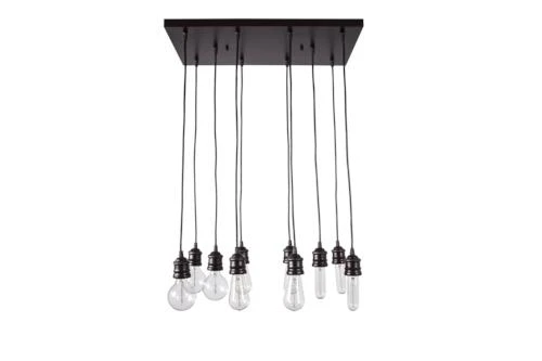 Flash Sale ⭐ Patriot Lighting® Barnes Bronze 10-Light Chandelier 🧨 3 Flash Sale ⭐ Patriot Lighting® Barnes Bronze 10-Light Chandelier 🧨