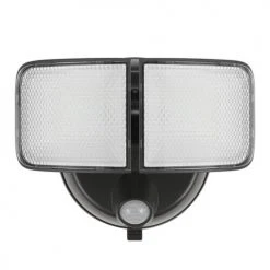 New 😉 Patriot Lighting® Bronze LED Dual Head Motion Sensor Outdoor Security Flood Light 👍 -Patriot Lighting Sales ES00910G3569421nonilluminated