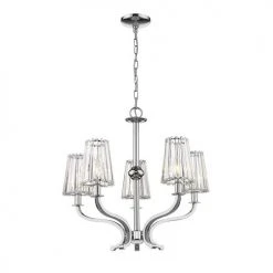 Cheapest ✔️ Patriot Lighting® Elegant Home Erida Chrome 5-Light Chandelier 👍 8 Cheapest ✔️ Patriot Lighting® Elegant Home Erida Chrome 5-Light Chandelier 👍 -Patriot Lighting Sales EridaV Bottom