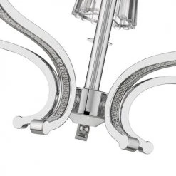 Cheapest ✔️ Patriot Lighting® Elegant Home Erida Chrome 5-Light Chandelier 👍 10 Cheapest ✔️ Patriot Lighting® Elegant Home Erida Chrome 5-Light Chandelier 👍 -Patriot Lighting Sales EridaV close2