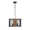 Best Pirce ✨ Patriot Lighting® Elegant Home Finn III Black Rustic Wood Cage Pendant 🎉 2 Best Pirce ✨ Patriot Lighting® Elegant Home Finn III Black Rustic Wood Cage Pendant 🎉 -Patriot Lighting Sales FinnIII Front
