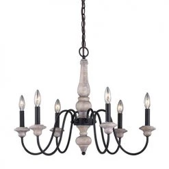 Hot Sale 💯 Patriot Lighting® Georgetown Oil Burnised Bronze 6 Light Chandelier ❤️