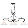 Budget ⌛ Patriot Lighting® Monrovia Oil Burnished Bronze 3 Light Chandelier 🧨 2 Budget ⌛ Patriot Lighting® Monrovia Oil Burnished Bronze 3 Light Chandelier 🧨 -Patriot Lighting Sales H0259