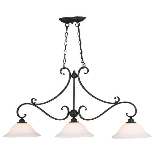 Budget ⌛ Patriot Lighting® Monrovia Oil Burnished Bronze 3 Light Chandelier 🧨 3 Budget ⌛ Patriot Lighting® Monrovia Oil Burnished Bronze 3 Light Chandelier 🧨
