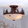 Best Sale 🔔 Patriot Lighting® Yosemite Burnished Bronze 2 Light Semi-Flush Mount Ceiling Light 😀 -Patriot Lighting Sales LK55512BBZ C L2