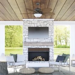 Best Sale ❤️ Patriot Lighting™ Florida Breeze 52" Bronze Indoor/Outdoor LED Ceiling Fan ⌛ -Patriot Lighting Sales LS 3550716 FloridaBreeze cmyk