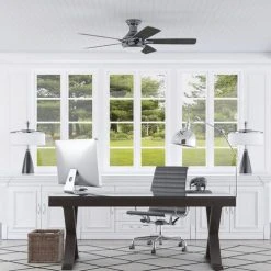 Best Sale 🎉 Patriot Lighting™ Ogun 52" Gunmetal Indoor LED Ceiling Fan ❤️ 12 Best Sale 🎉 Patriot Lighting™ Ogun 52" Gunmetal Indoor LED Ceiling Fan ❤️ -Patriot Lighting Sales LS 3550722 20757 P SC