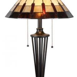 Budget ⭐ Patriot Lighting® Denman Tiffany Style Table Lamp 🔔
