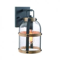 Best deal ⭐ Patriot Lighting® Wade Black Outdoor Wall Light 🌟