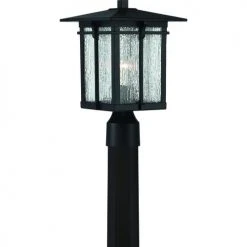 Outlet ❤️ Patriot Lighting® Wren Matte Black Post Light 😉