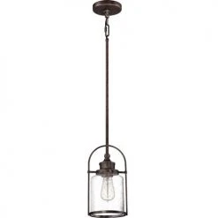 Best Sale ⌛ Patriot Lighting® Resto Imperial Bronze 1-Light Mini Pendant ⭐ -Patriot Lighting Sales MND2549B1 2 1
