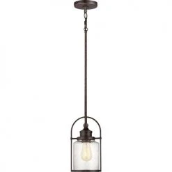 Best Sale ⌛ Patriot Lighting® Resto Imperial Bronze 1-Light Mini Pendant ⭐ -Patriot Lighting Sales MND2549B1 3