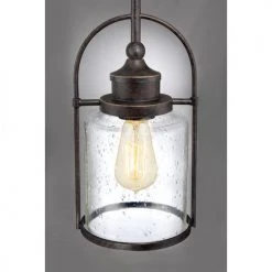 Best Sale ⌛ Patriot Lighting® Resto Imperial Bronze 1-Light Mini Pendant ⭐ -Patriot Lighting Sales MND2549B1 4