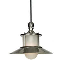 Best Pirce 🎁 Patriot Lighting® Rae Brushed Nickel 1-Light Mini Pendant 🔥