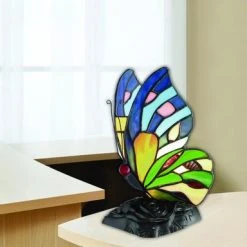 Discount 🎁 Patriot Lighting® Tiffany Style Butterfly Accent Lamp 💯 8 Discount 🎁 Patriot Lighting® Tiffany Style Butterfly Accent Lamp 💯 -Patriot Lighting Sales MND3114A9