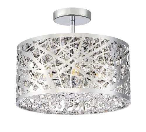 Hot Sale 💯 Patriot Lighting® Elegant Home Braylen Chrome 5-Light Semi-Flush Mount Ceiling Light ✔️ 3 Hot Sale 💯 Patriot Lighting® Elegant Home Braylen Chrome 5-Light Semi-Flush Mount Ceiling Light ✔️