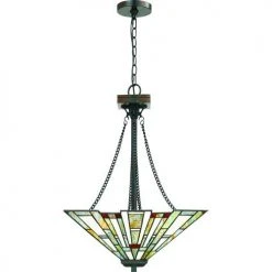 Cheap ⭐ Patriot Lighting Elegant Home Patriot Lighting® Elegant Home Trysta Valiant Bronze 3-Light Pendant 👍 -Patriot Lighting Sales MND4146A 4