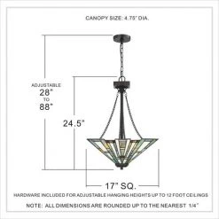 Cheap ⭐ Patriot Lighting Elegant Home Patriot Lighting® Elegant Home Trysta Valiant Bronze 3-Light Pendant 👍 -Patriot Lighting Sales MND4146A DIM