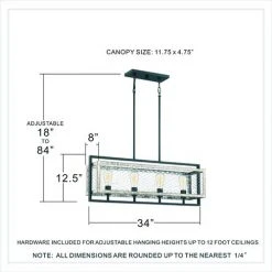 Buy ⌛ Patriot Lighting Elegant Home Patriot Lighting® Elegant Home Bastein Black 4 Light Island Light ✨ 17 Buy ⌛ Patriot Lighting Elegant Home Patriot Lighting® Elegant Home Bastein Black 4 Light Island Light ✨ -Patriot Lighting Sales MND4155B DIM