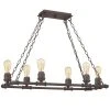 Hot Sale 🤩 Patriot Lighting® Elegant Home Pipper Matte Black 6 Light Island Light ✔️ 1 Hot Sale 🤩 Patriot Lighting® Elegant Home Pipper Matte Black 6 Light Island Light ✔️ -Patriot Lighting Sales MND4313A1