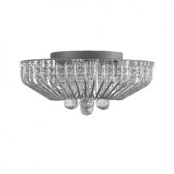 Cheapest ⌛ Patriot Lighting® Mio Crystal 5-Light Flush Mount Ceiling Light 😉 -Patriot Lighting Sales Mio5 off