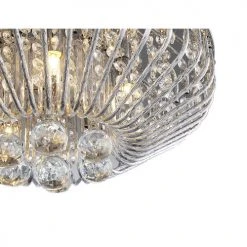 Cheapest ⌛ Patriot Lighting® Mio Crystal 5-Light Flush Mount Ceiling Light 😉 -Patriot Lighting Sales Mio5 right