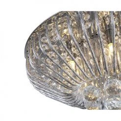 Cheapest ⌛ Patriot Lighting® Mio Crystal 5-Light Flush Mount Ceiling Light 😉 -Patriot Lighting Sales Mio Left